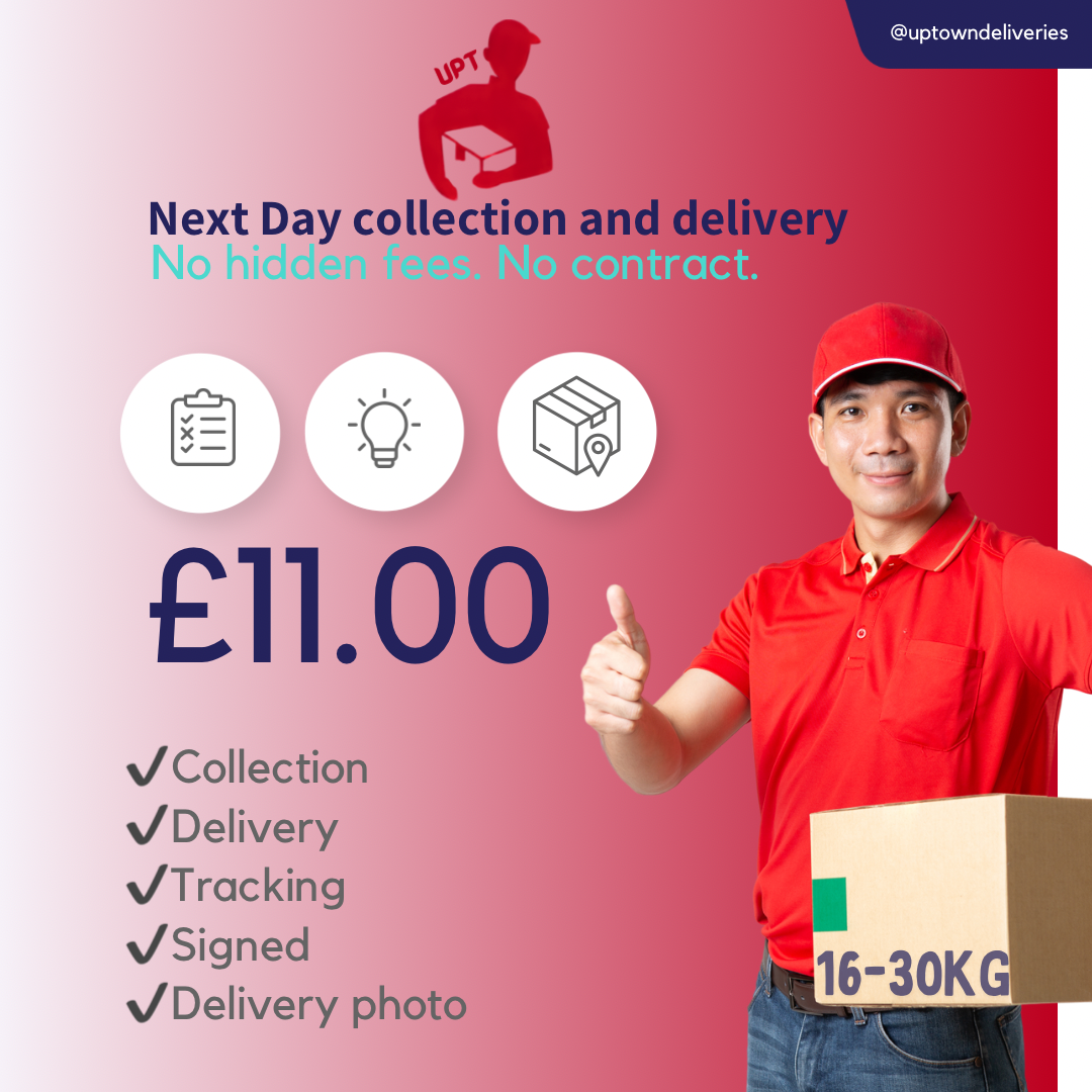 16-30kg (Next Day Collection & Delivery)