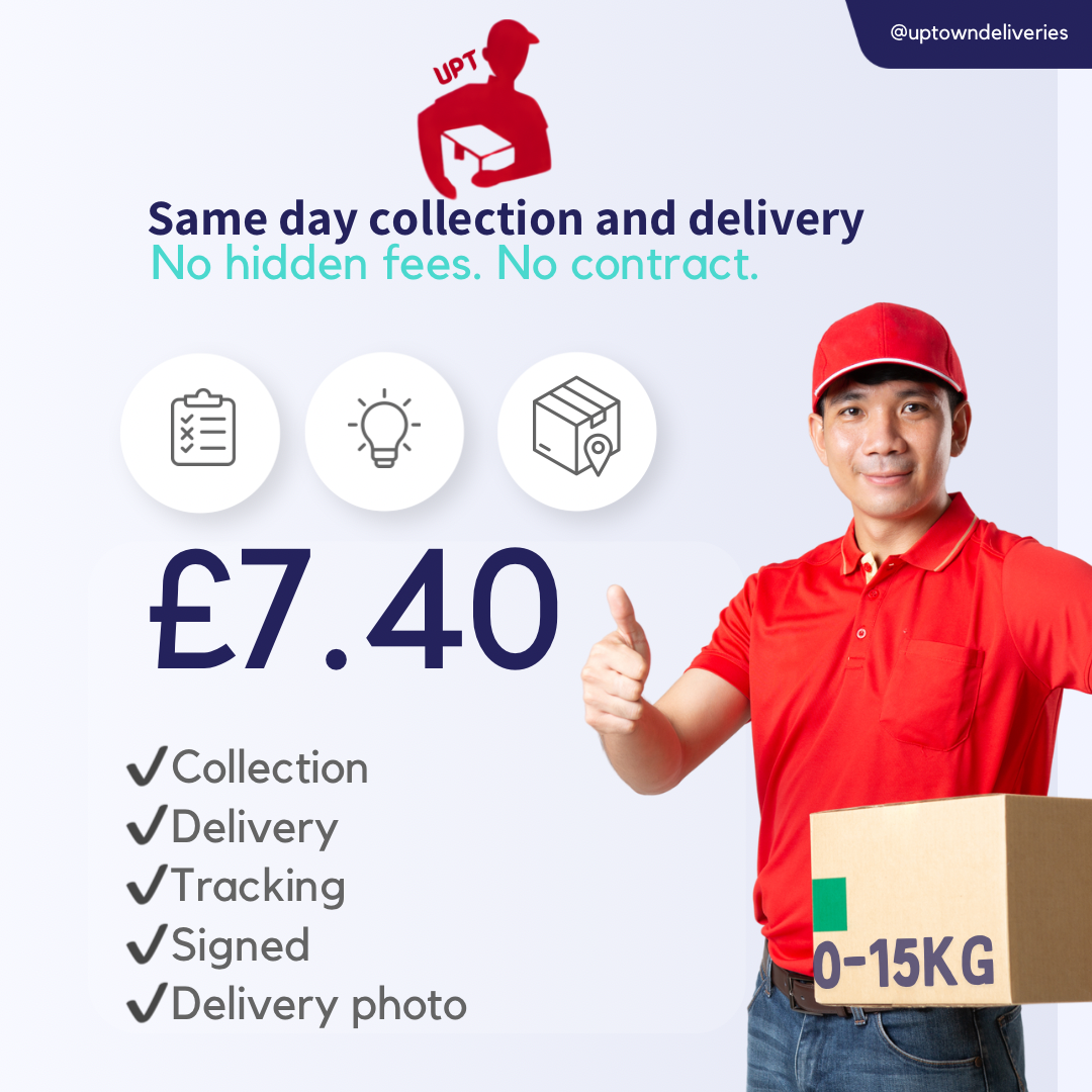 0- 15kg (Same Day Collection &  Delivery)