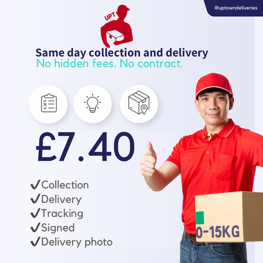 0- 15kg (Same Day Collection &  Delivery)